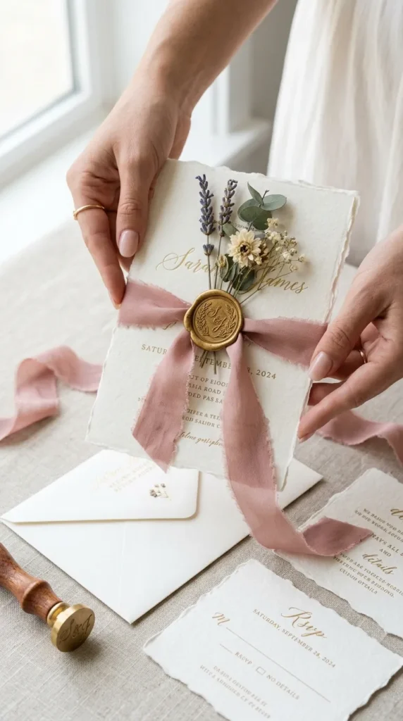 Personalize with a Wax Seal