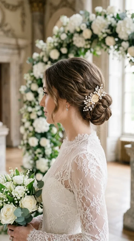 Personalized Bridal Hair Accessories