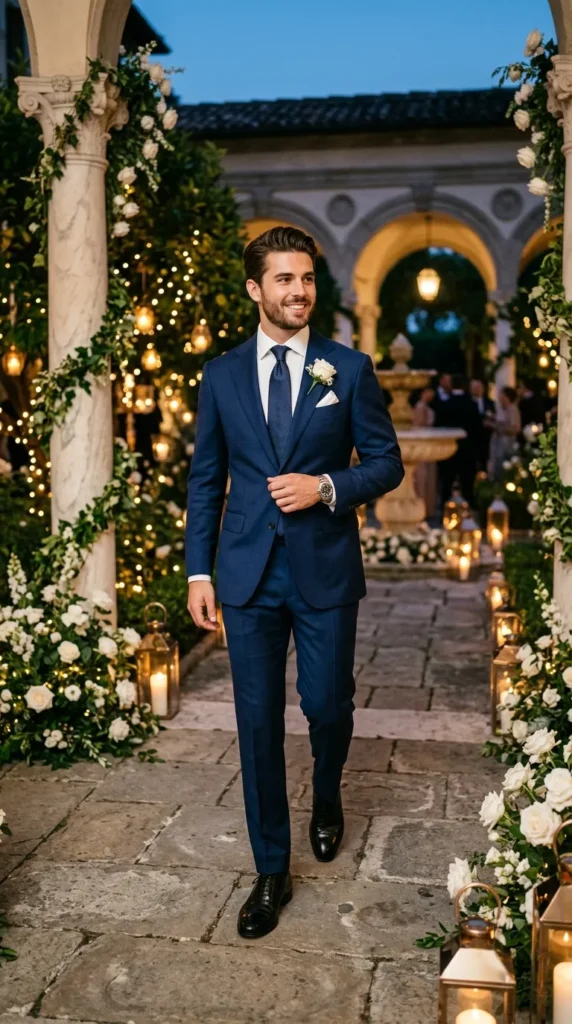 Rich Midnight Blue Suit