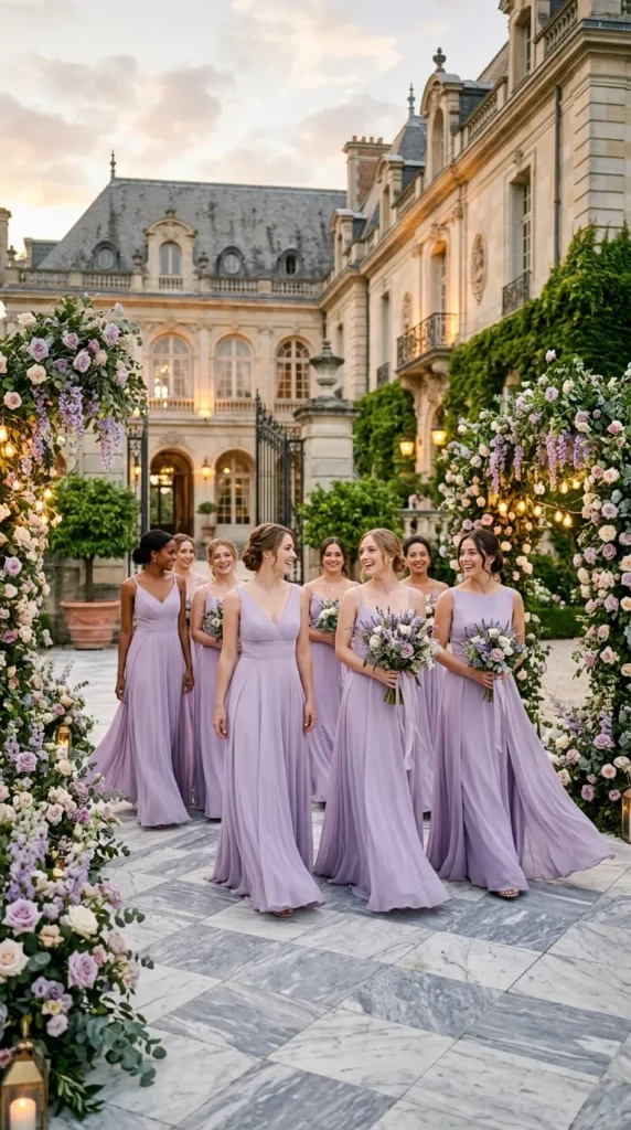 Romantic Floor-Sweeping Hemlines