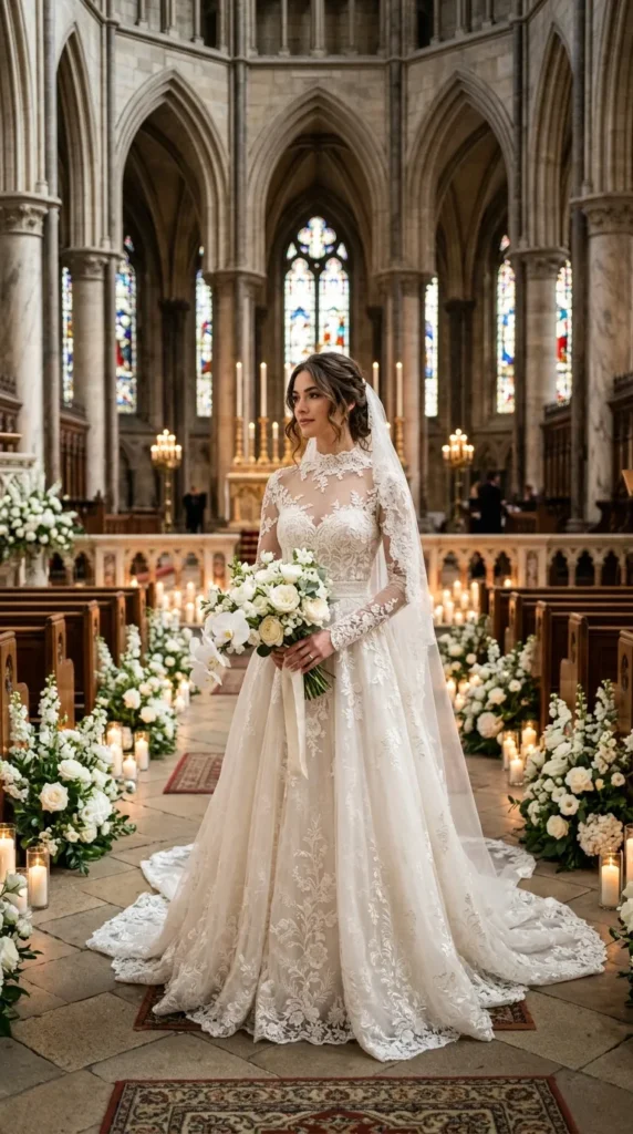 Romantic Lace Bridal Dress