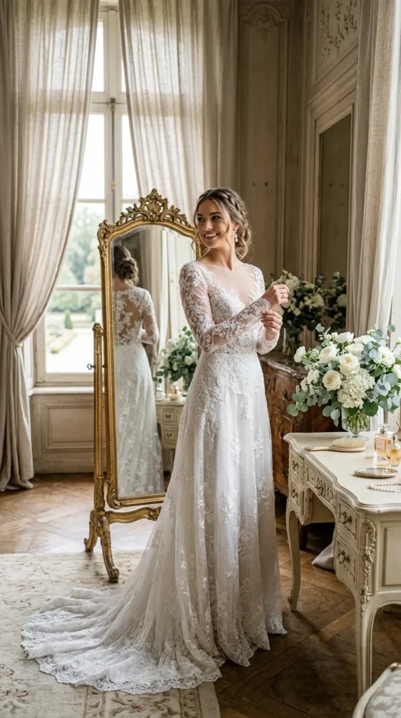 Romantic Lace Wedding Dress