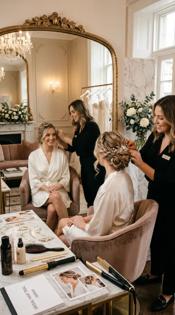 Schedule a Bridal Hair Trial
