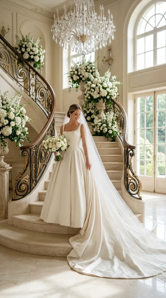 Sculptural Mikado Ball Gown