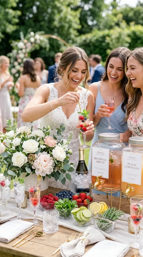 Set Up a Mimosa or Mocktail Bar