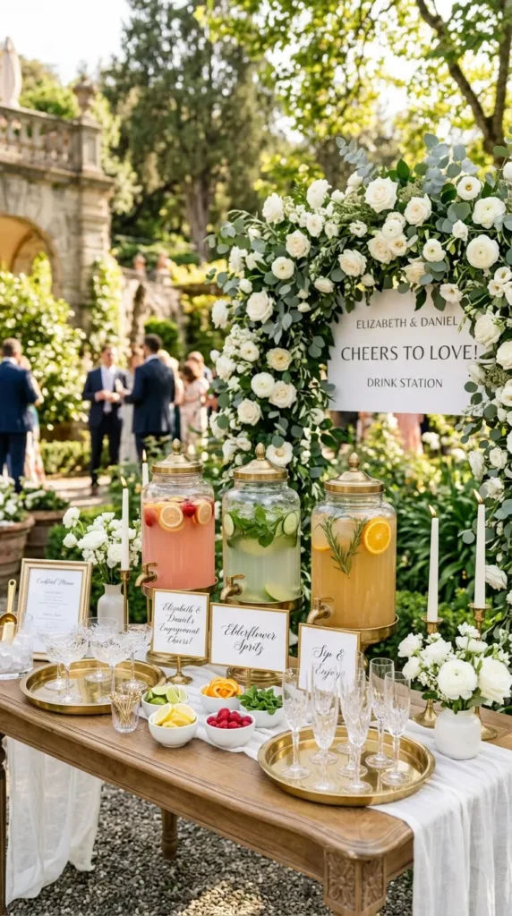 Set Up a Signature Drink Bar