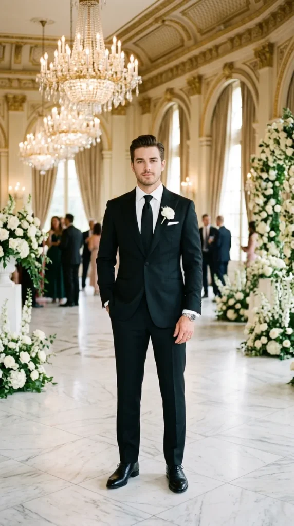 Sharp Single-Breasted Suit