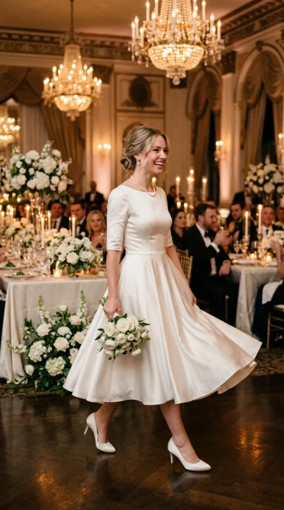 Short Bridal Dress