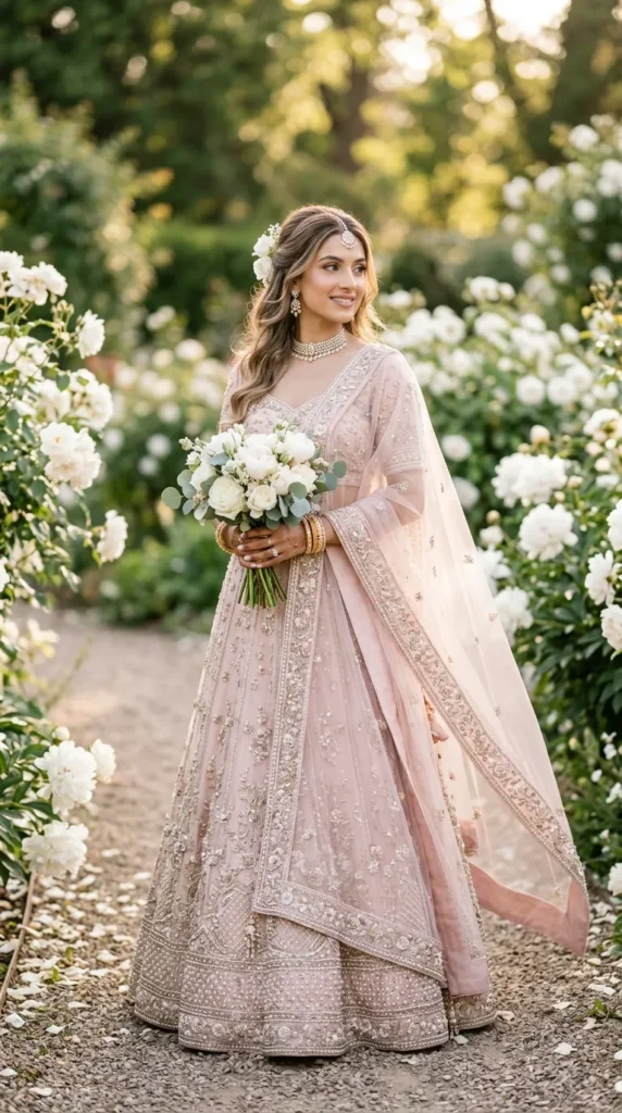 Soft Pastel Bridal Lehenga