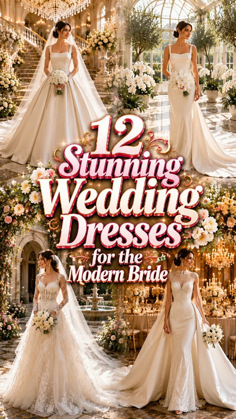 Stunning Wedding Dresses for the Modern Bride