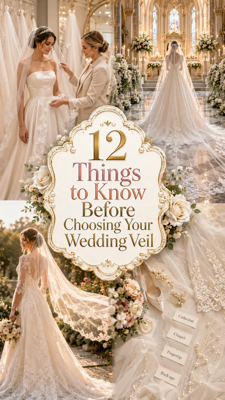 Things to Know Before Choosing Your Wedding Veil