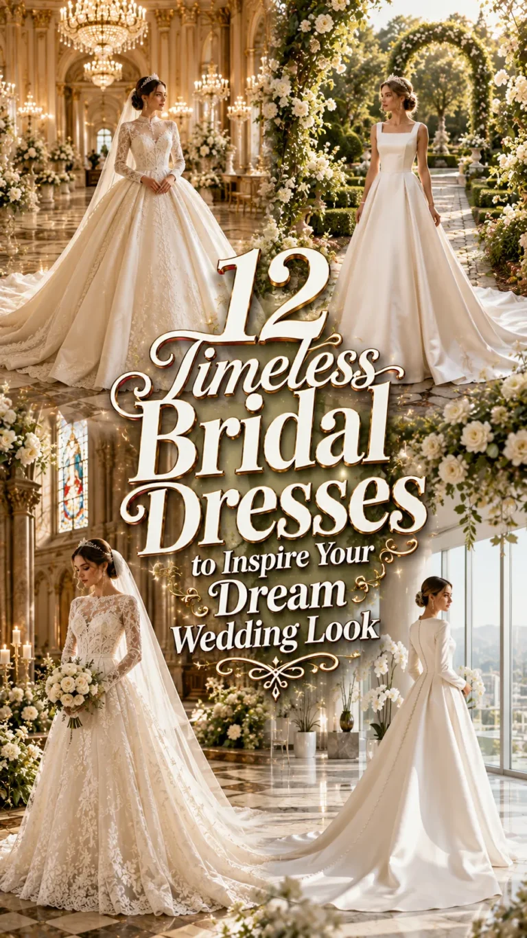 Timeless Bridal Dresses to Inspire Your Dream Wedding Look