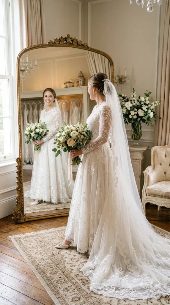 Try the Veil with Your Complete Outfit