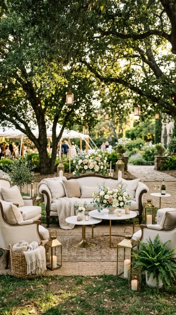 Use Elegant Lounge Areas