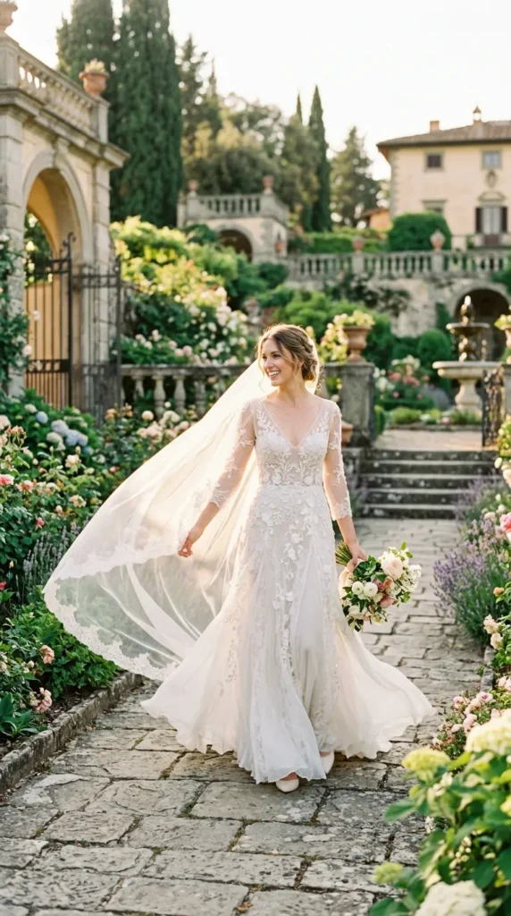 Waltz-Length Veil