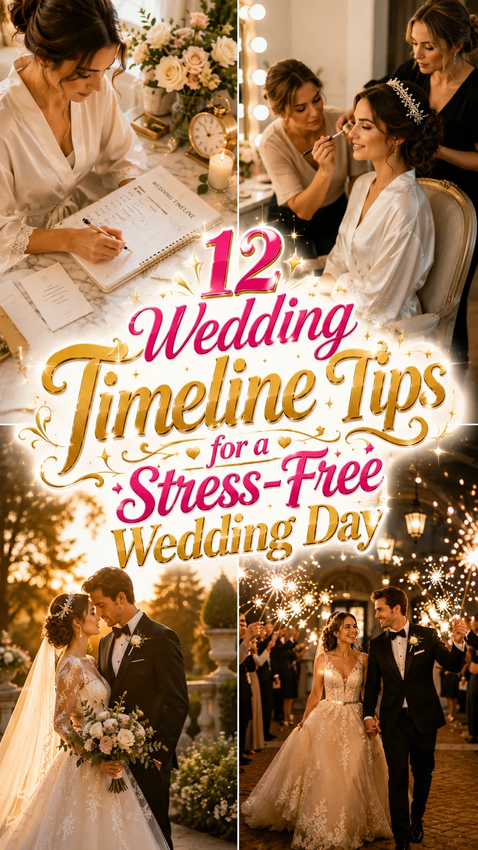 Wedding Timeline Tips for a Stress-Free Wedding Day