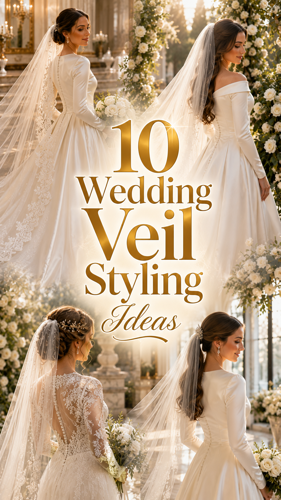 Wedding Veil Styling Ideas for Every Bridal Hair Type