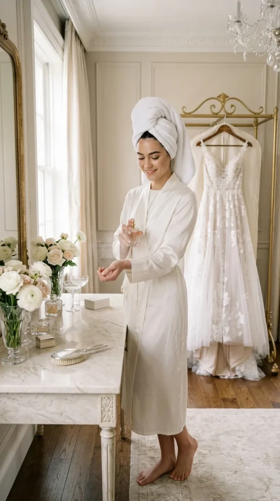 Apply Perfume After Your Shower