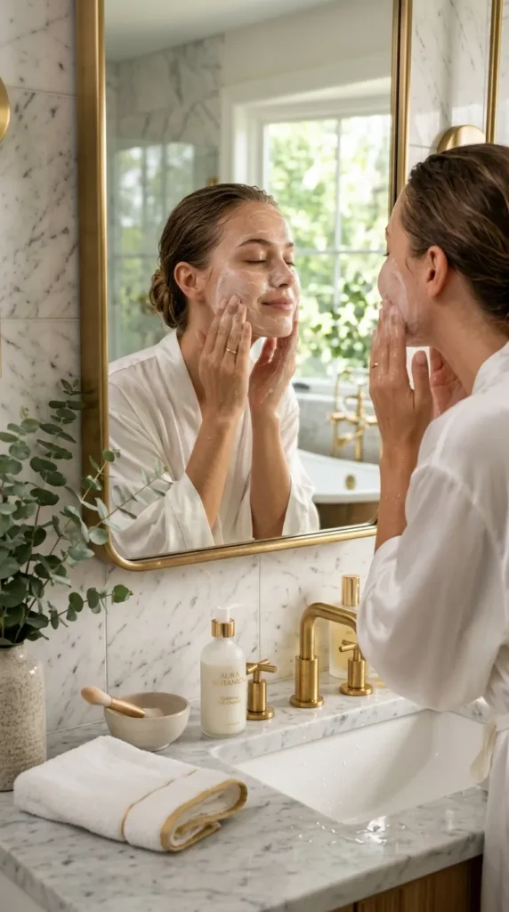Build a Gentle Cleansing Routine