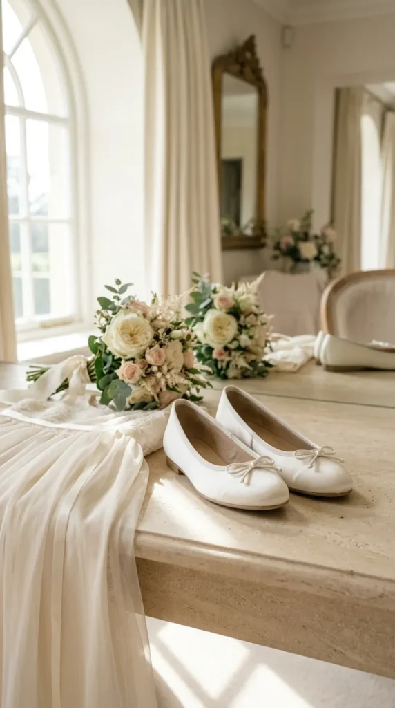 Classic Ivory Ballet Flats