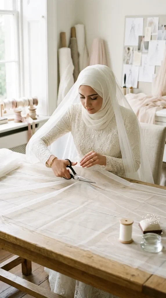 Cut the Tulle Carefully