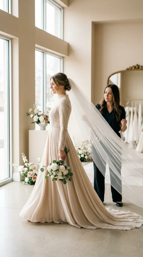 Do a Full Veil Test Before Your Wedding
