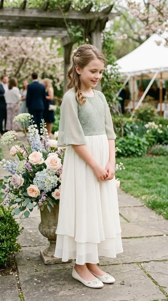 Floral-Detail Wedding Flats