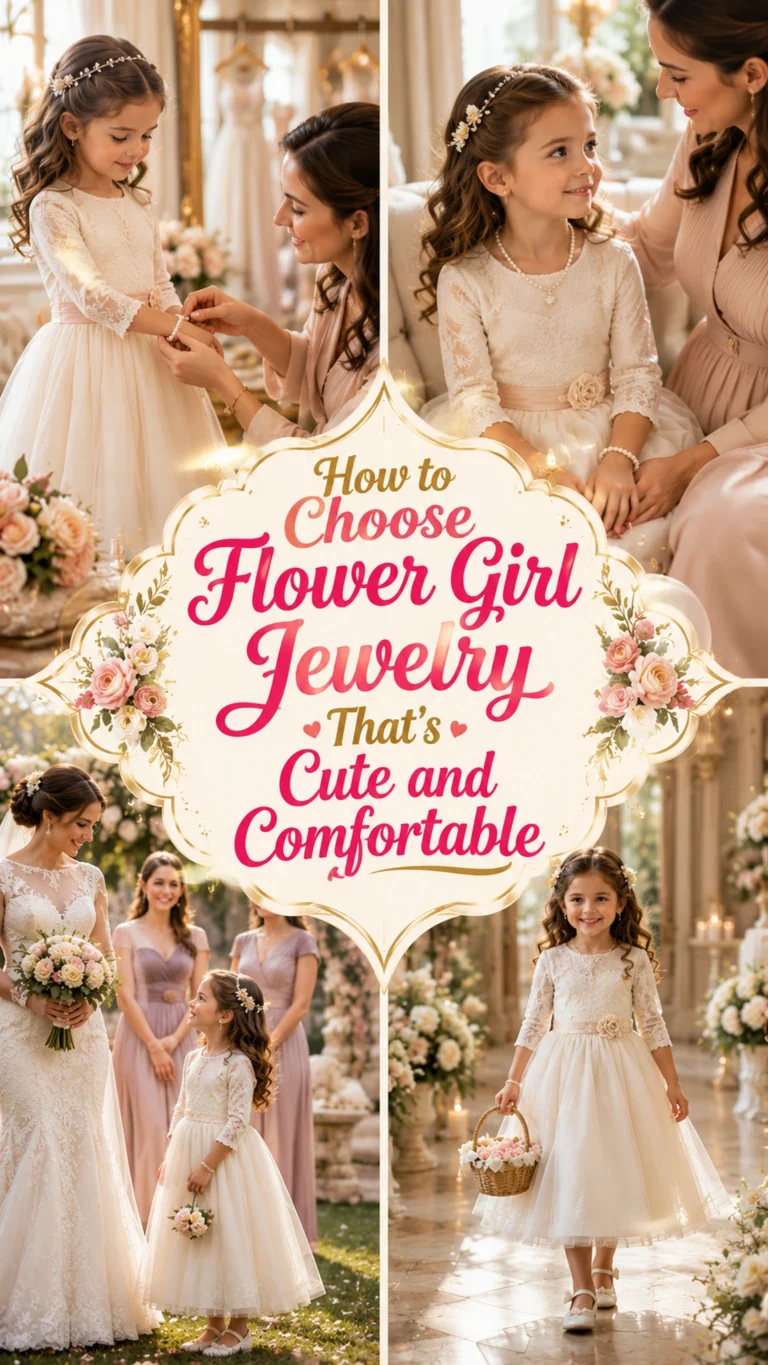 How to Choose Flower Girl Jewelry That's Cute and Comfortable