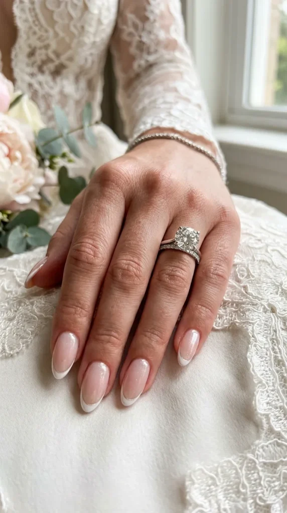 French Tips Are Basically a Bridal Classic for a Reason