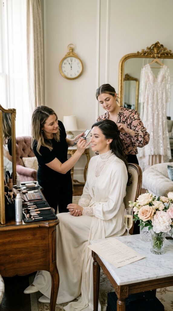 Give Yourself Extra Time for Hair and Makeup