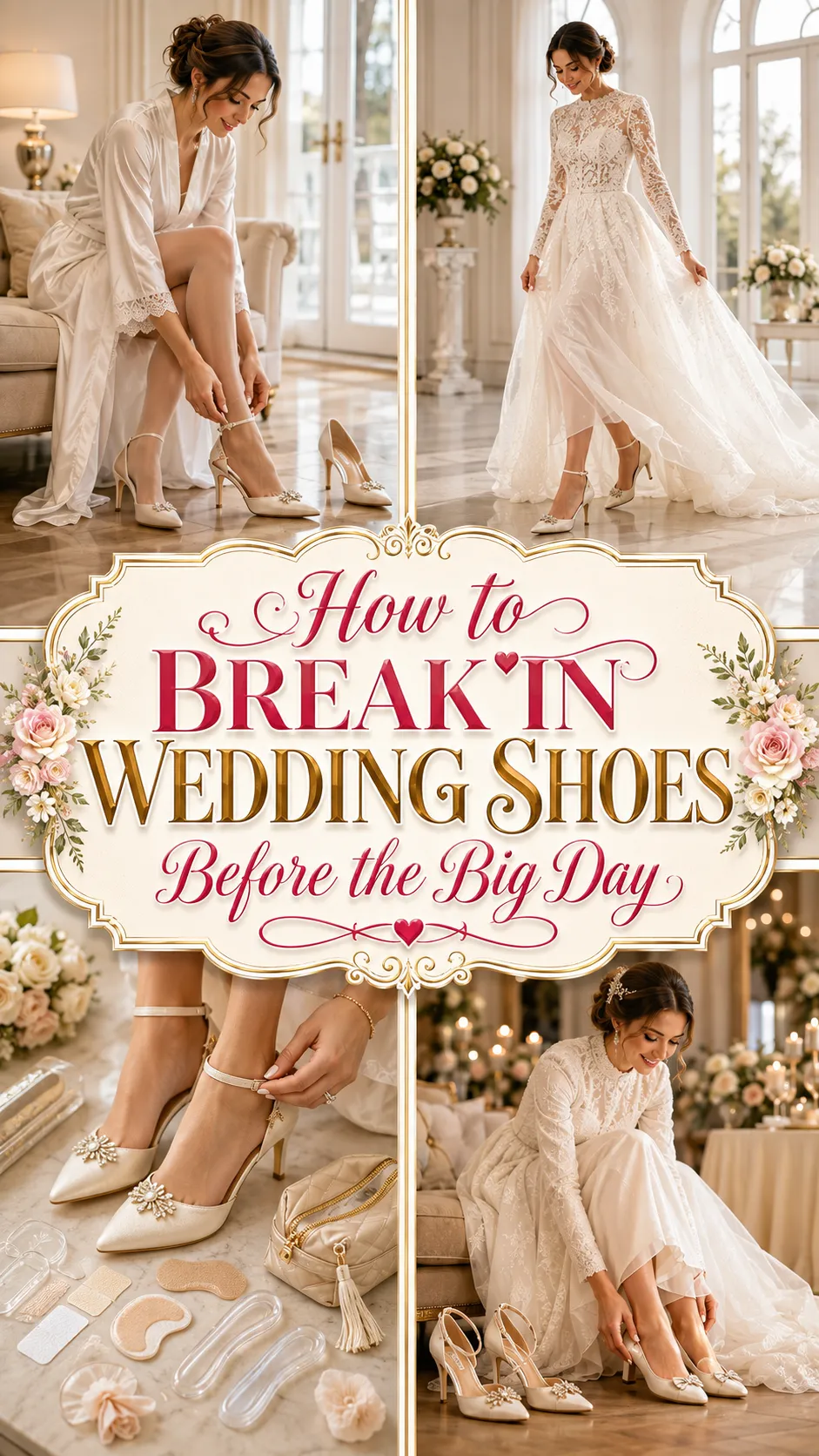 How to Break In Wedding Shoes Before the Big Day