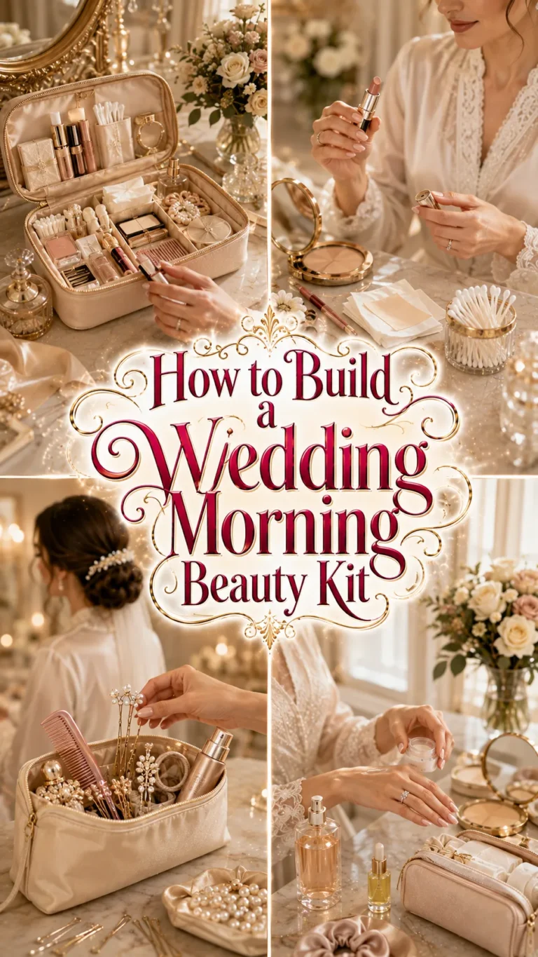 How to Build a Wedding Morning Beauty Kit