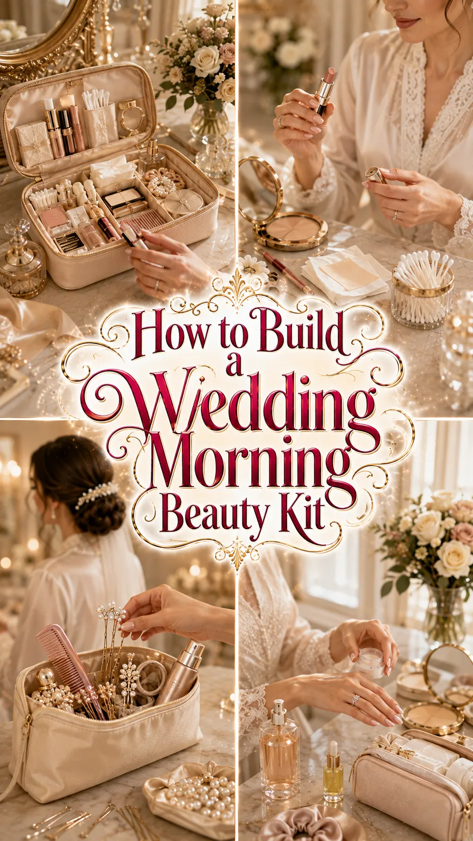 How to Build a Wedding Morning Beauty Kit