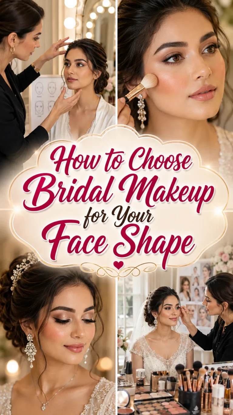 How to Choose Bridal Makeup for Your Face Shape