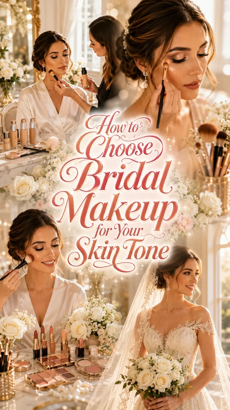 How to Choose Bridal Makeup for Your Skin Tone