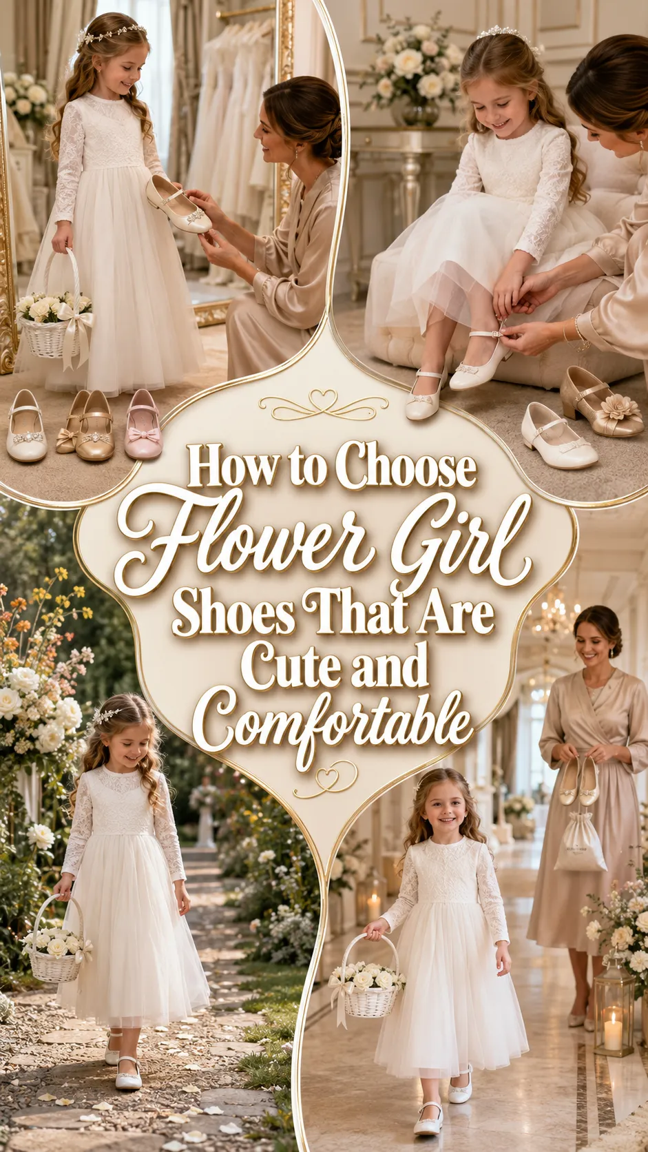 How to Choose Flower Girl Shoes That Are Cute and Comfortable