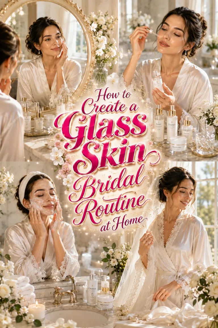 How to Create a Glass Skin Bridal Routine at Home