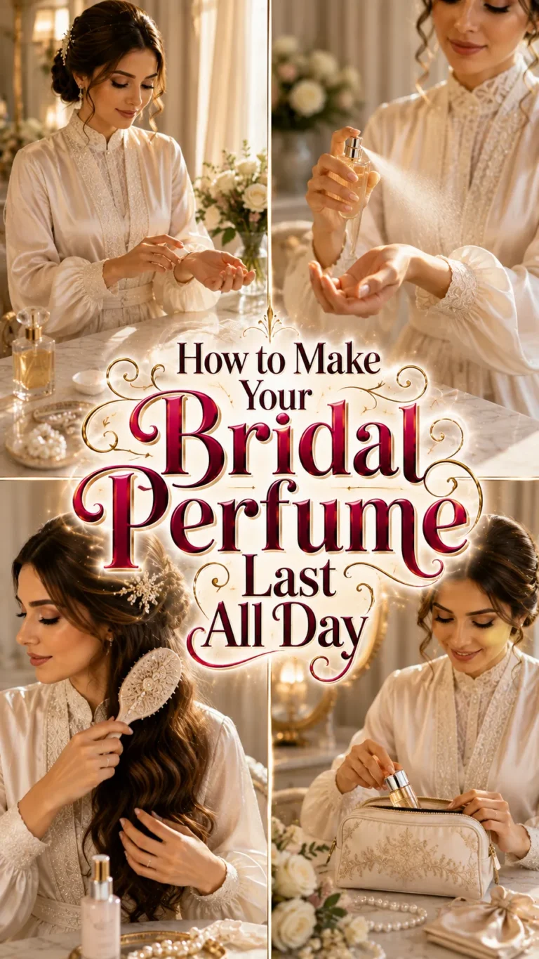 How to Make Your Bridal Perfume Last All Day