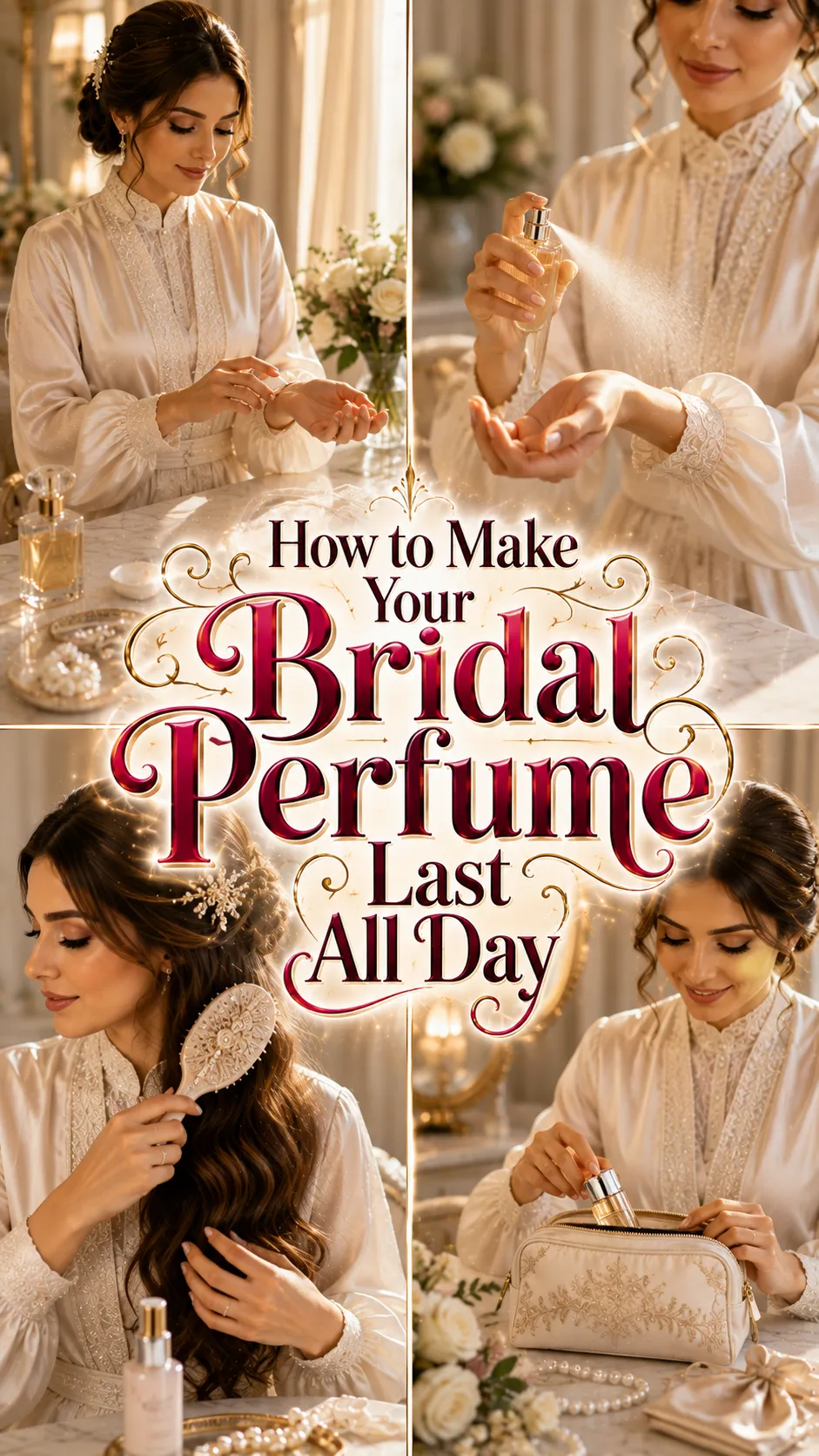 How to Make Your Bridal Perfume Last All Day
