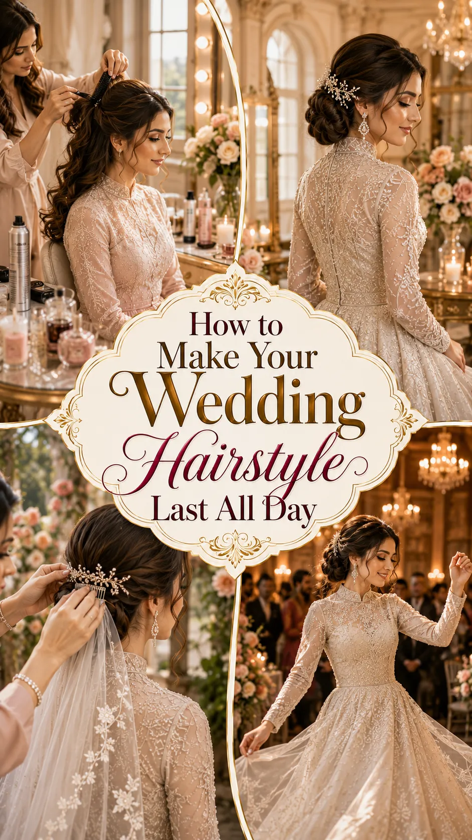 How to Make Your Wedding Hairstyle Last All Day