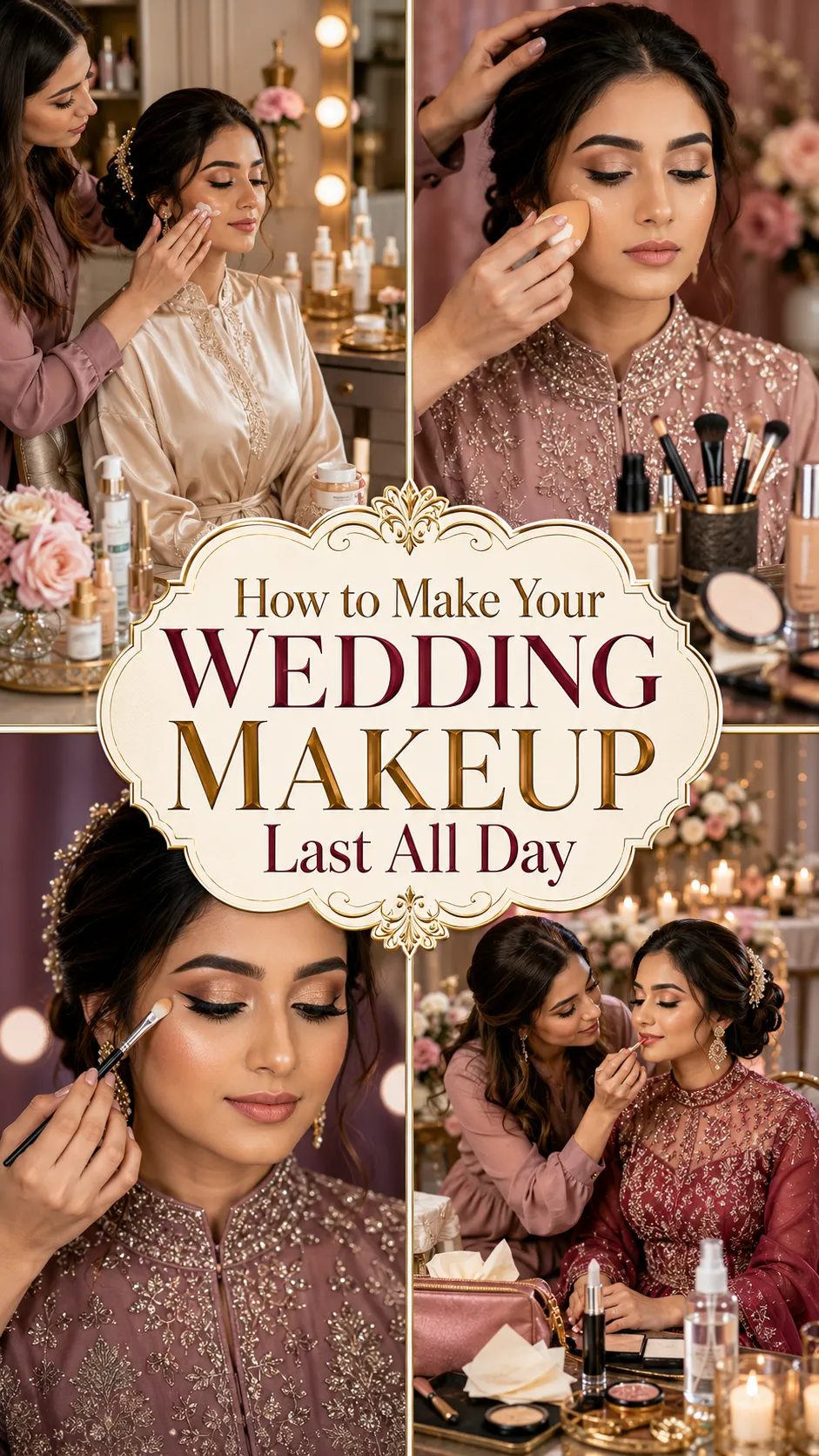 How to Make Your Wedding Makeup Last All Day