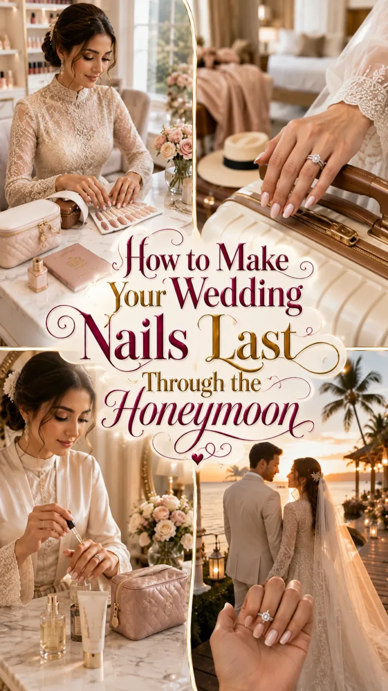 How to Make Your Wedding Nails Last Through the Honeymoon