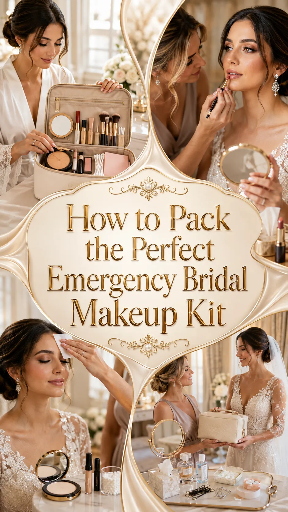 How to Pack the Perfect Emergency Bridal Makeup Kit
