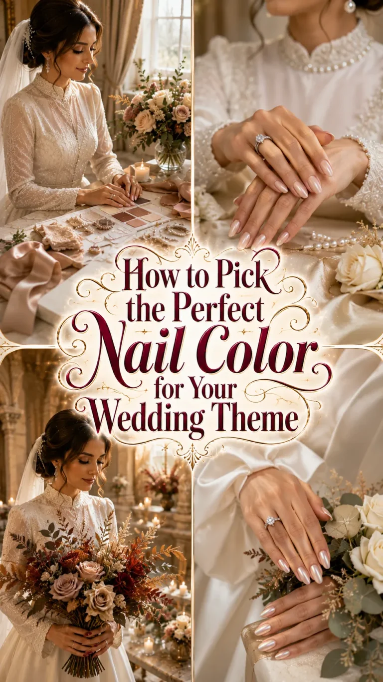 How to Pick the Perfect Nail Color for Your Wedding Theme