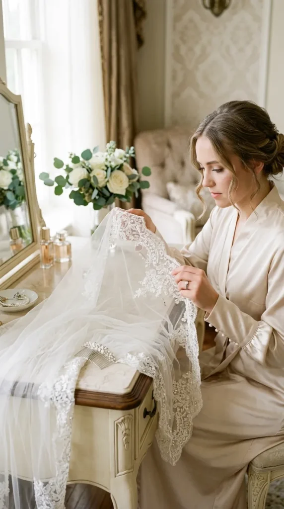 Inspect Your Veil Before Cleaning It