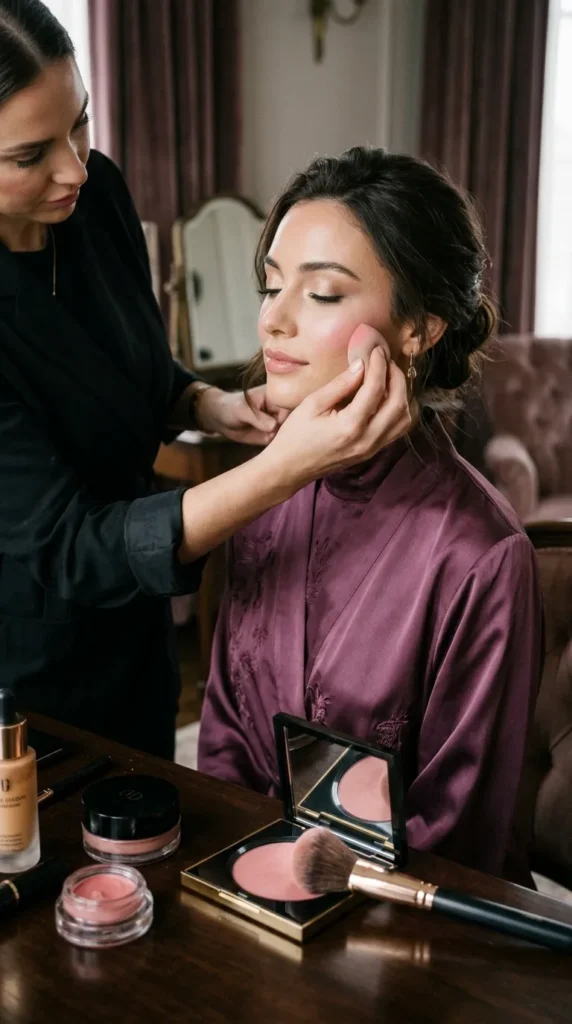 Layer Cream and Powder Products Carefully