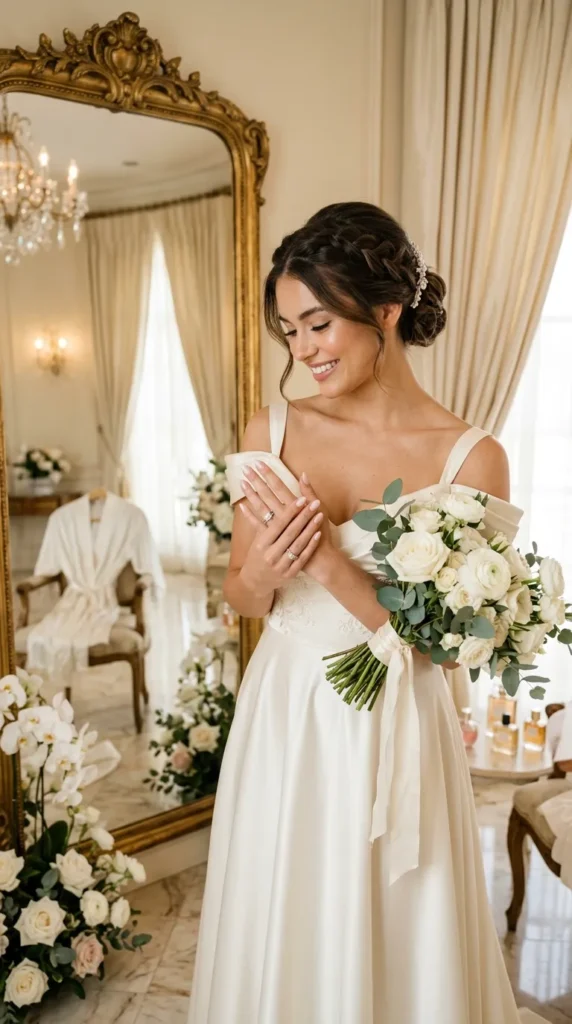 Let Your Dress Inspire the Color Palette