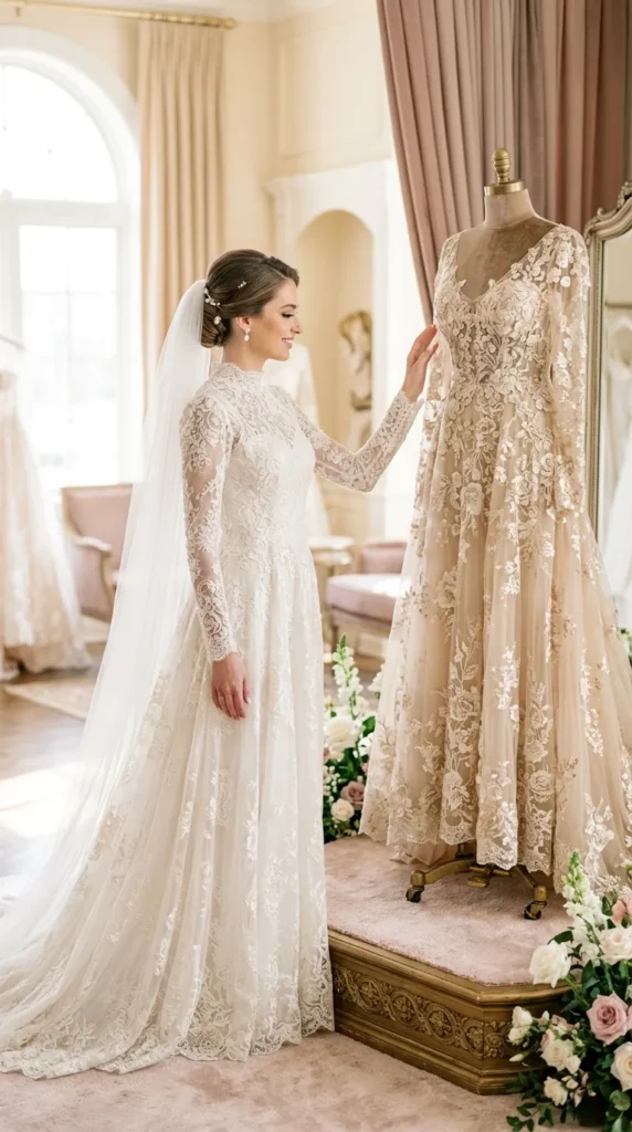 Let Your Wedding Dress Break the Tie