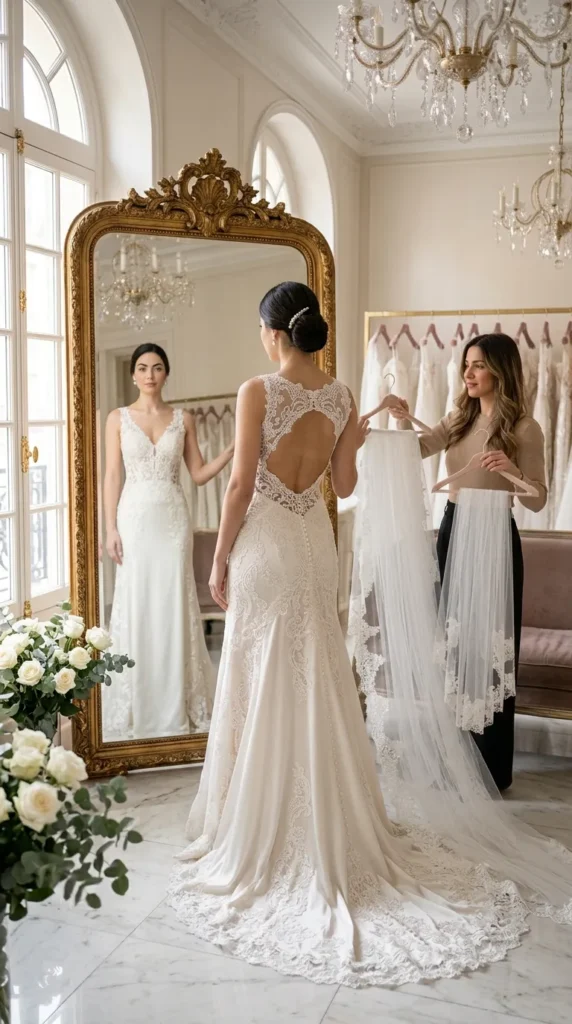 Let Your Wedding Dress Make the First Decision