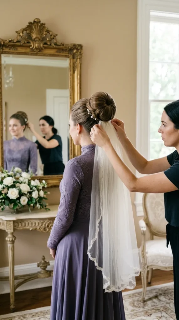 Match the Veil to Your Hairstyle